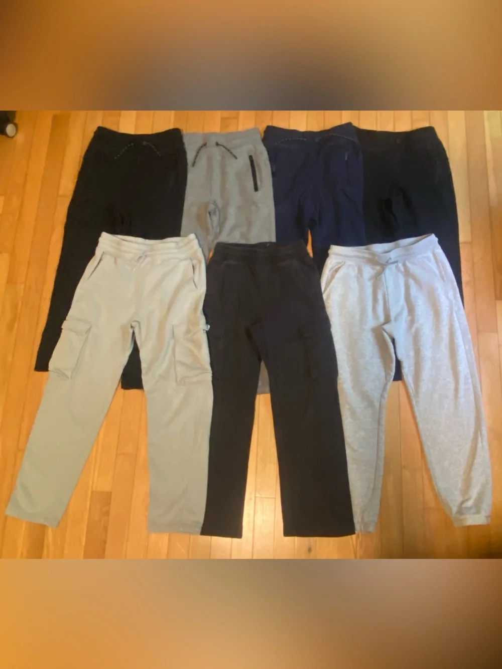 Lot/ Bundle 7 pairs Boys Joggers & Sweatpants Size XL (12) GAP & All in Motion